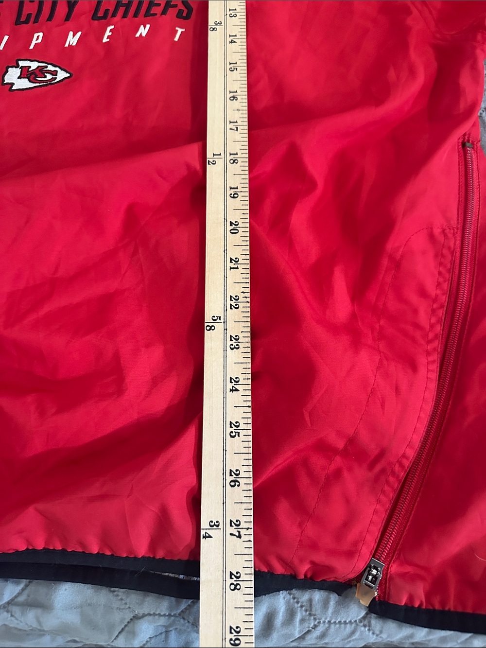 Kansas City Chiefs Y2K windbreaker size XL - Picture 3 of 6
